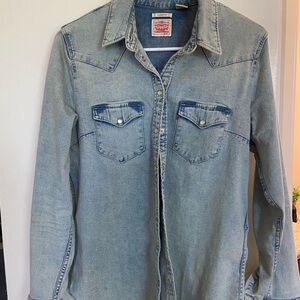Levi's Classic Fit Blue Denim Shirt